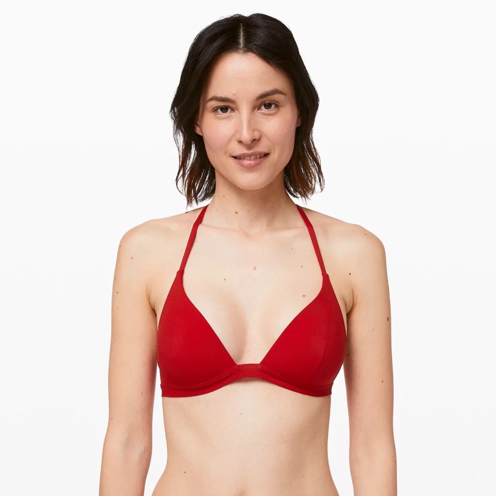 Lululemon Racer back Deep Sea Swim top A/B cup.
